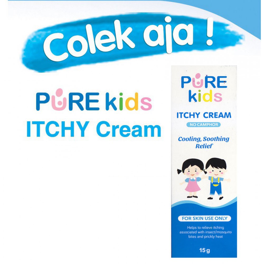 Pure Baby Kids Itchy Cream 2Y+ - 15 gr