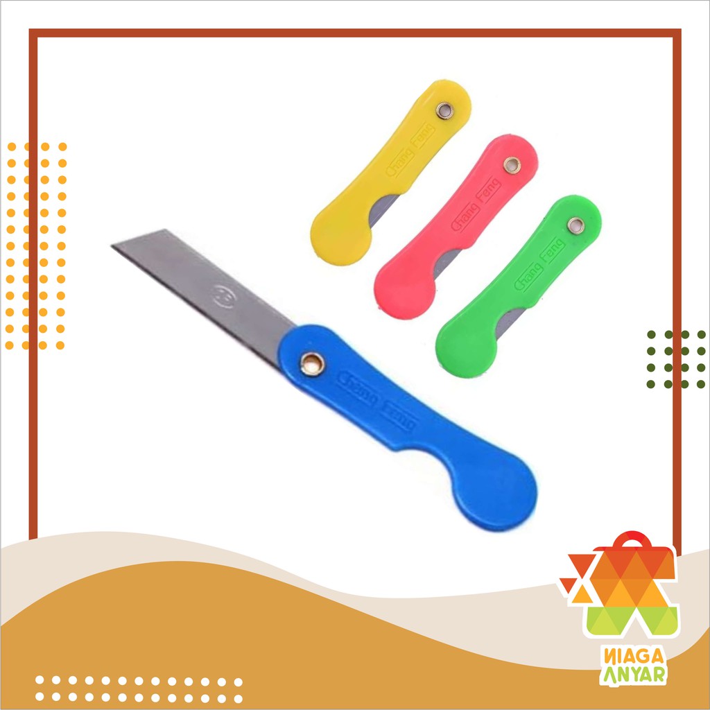 

Cutter Lipat / Pisau Cutter Kecil Lipat / Cuter Warna Mini