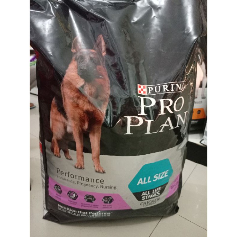 Pro plan Adult PERFORMANCE 20 KG All Size Chicken proplan dog (GOJEK)