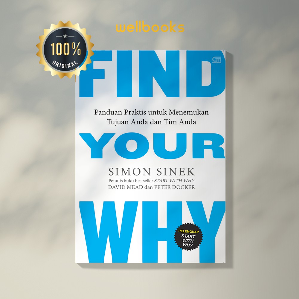 Buku Self Improvement "Find Your Why" Baru Original