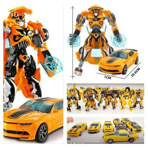 Mainan Robot Action Figure Transformer Bumble B Yellow OMTHP6YL 111