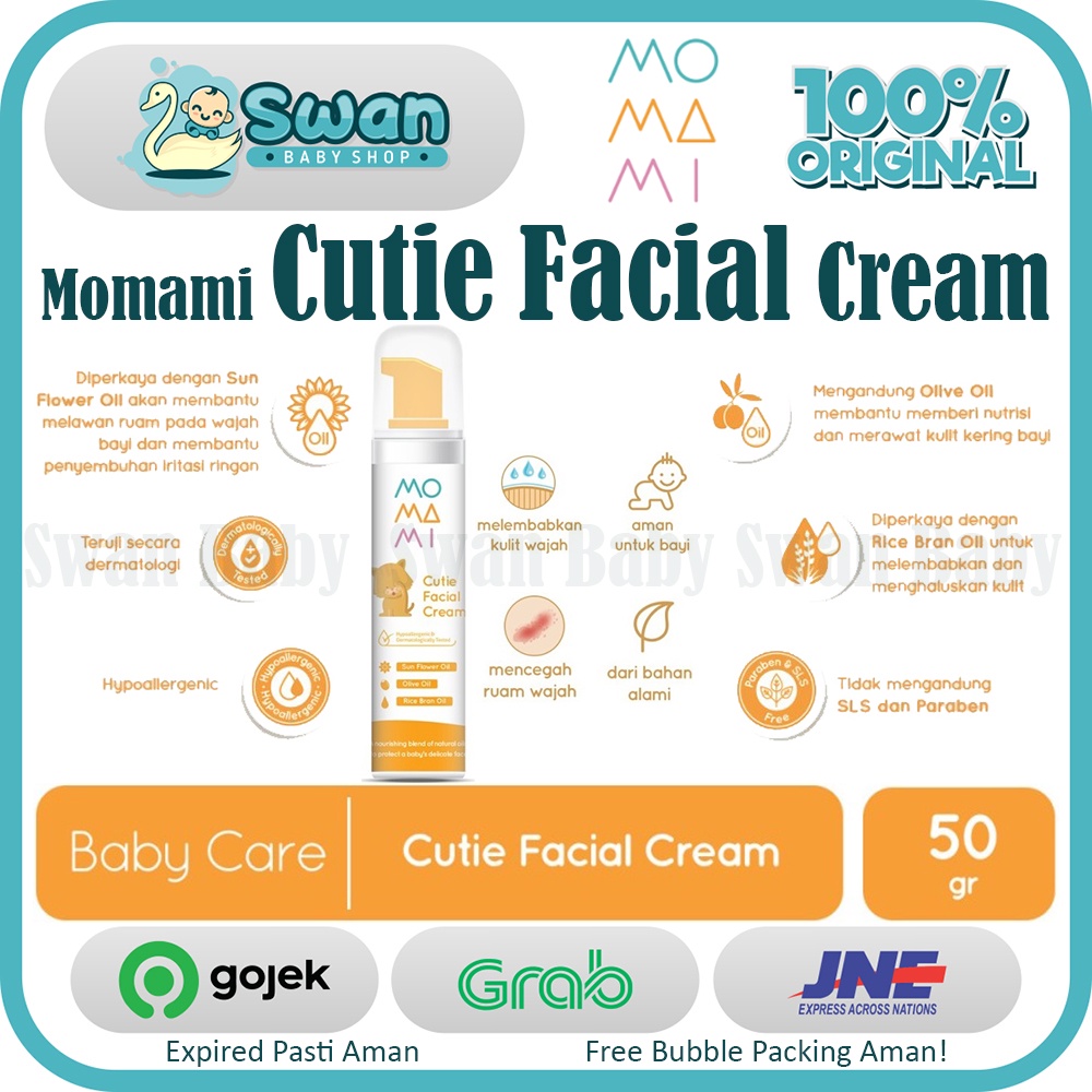 Momami Cutie Facial Cream 50gr