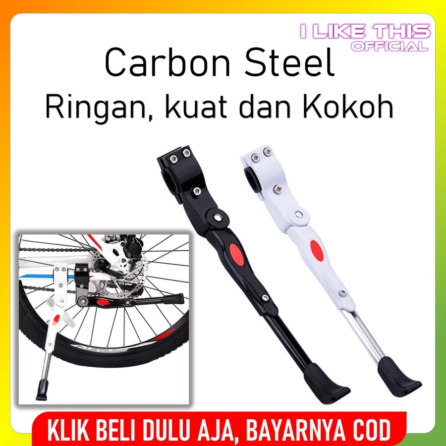 Taffsport Standar Samping Sepeda MTB Shally Lipat Racing Fixy Federal Universal