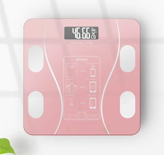 timbangan badan digital body fat monitor with app smart weight scale kk