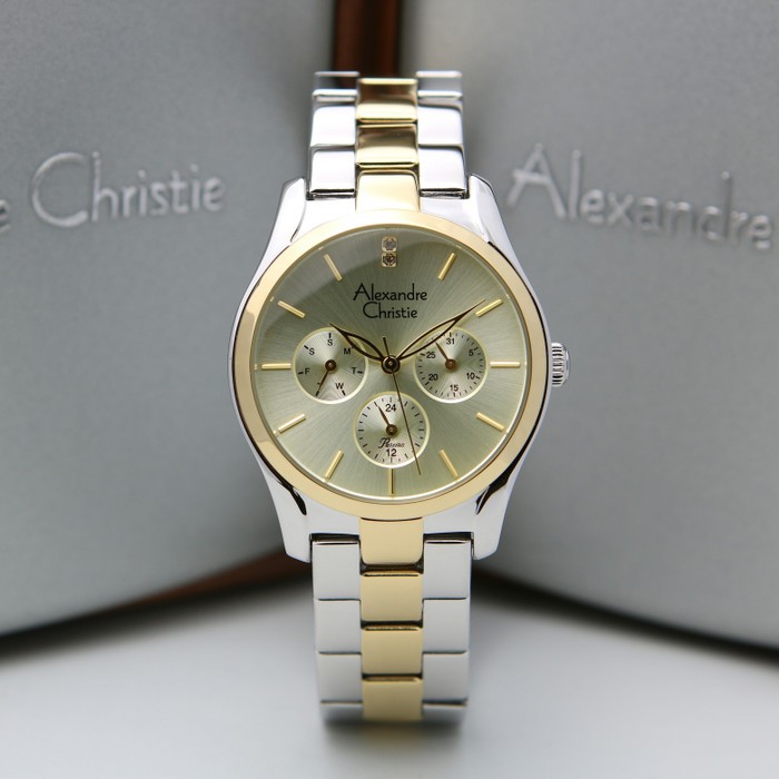 ORIGINAL Jam Tangan Wanita Alexandre Christie AC 2910 / AC2910 / 2910 Garansi Resmi 1 Tahun.