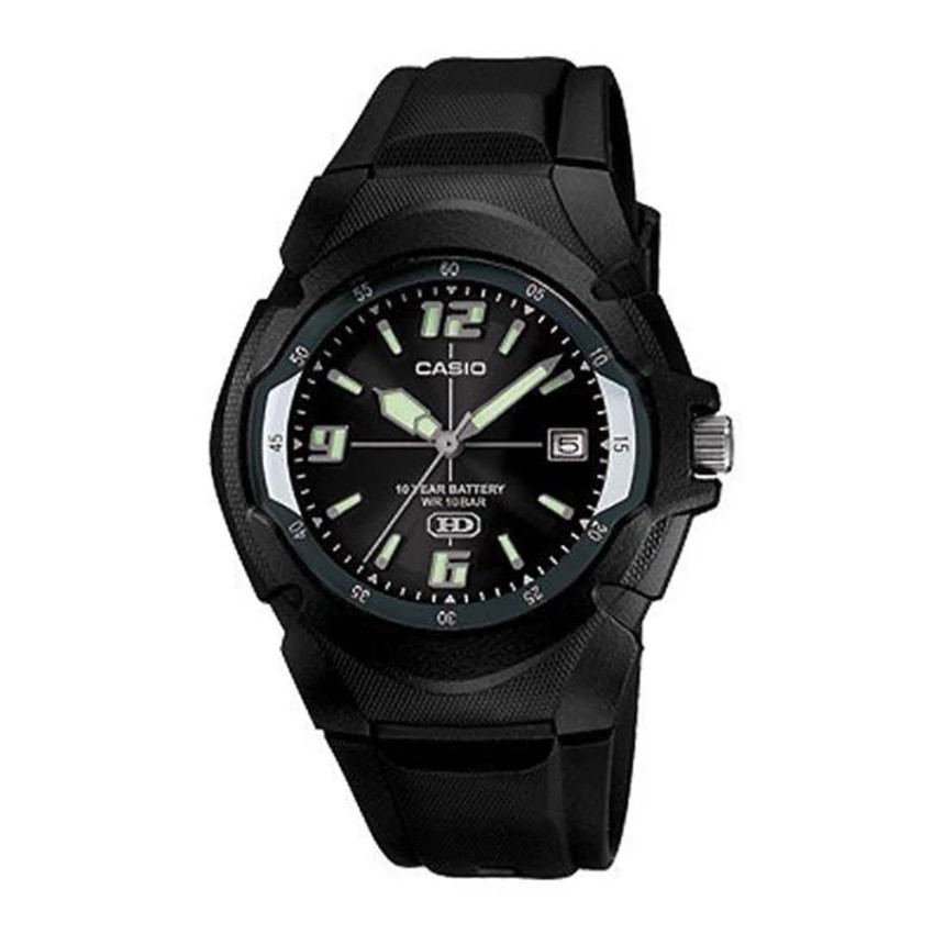 Casio Original (semua variasi) MW-600F / MW600F Jam Tangan Pria Analog Karet