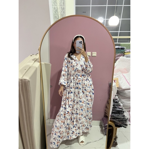 NABO - Sayonara Cotton Pop Long Dress