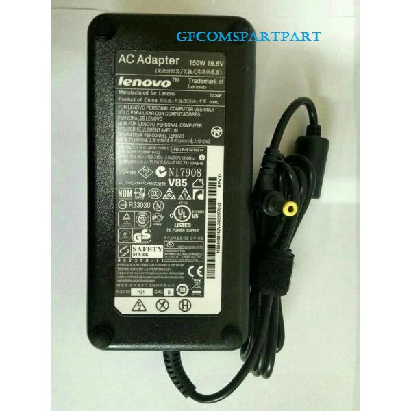 Original Adaptor Laptop Lenovo 19.5v 7.7a IdeaCentre A700 A720 A720 2564-3FU A720 2564-2FU Series