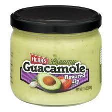 

herrs herr's guacamale dip salsa creamy saus taco dip salsa nacho cocolan alpukat avocado 11,5 once