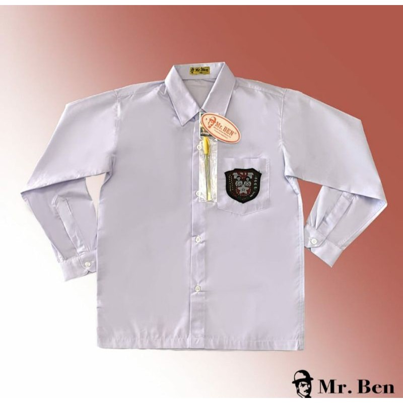 SERAGAM SEKOLAH/ BAJU SEKOLAH  MR BEN ASLI KEMEJA SD PANJANG BAHAN CYC /SWESI