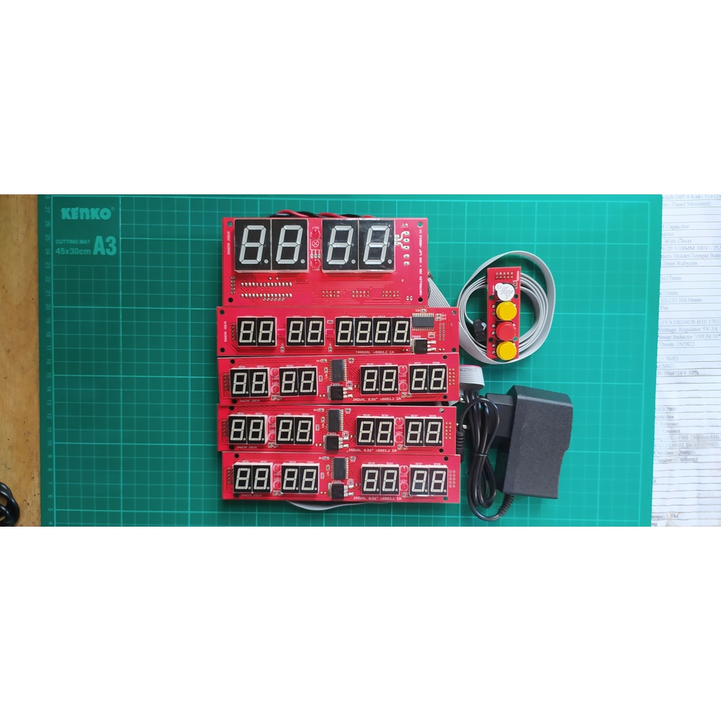 Controller JWS Jadwal Jam Waktu Sholat Digital 7 Segment