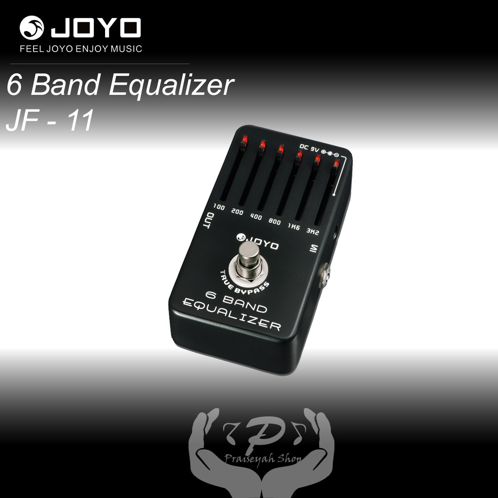 Joyo 6 Six Band Equalizer Efek Gitar JF 11 Original Guitar Effect JF11