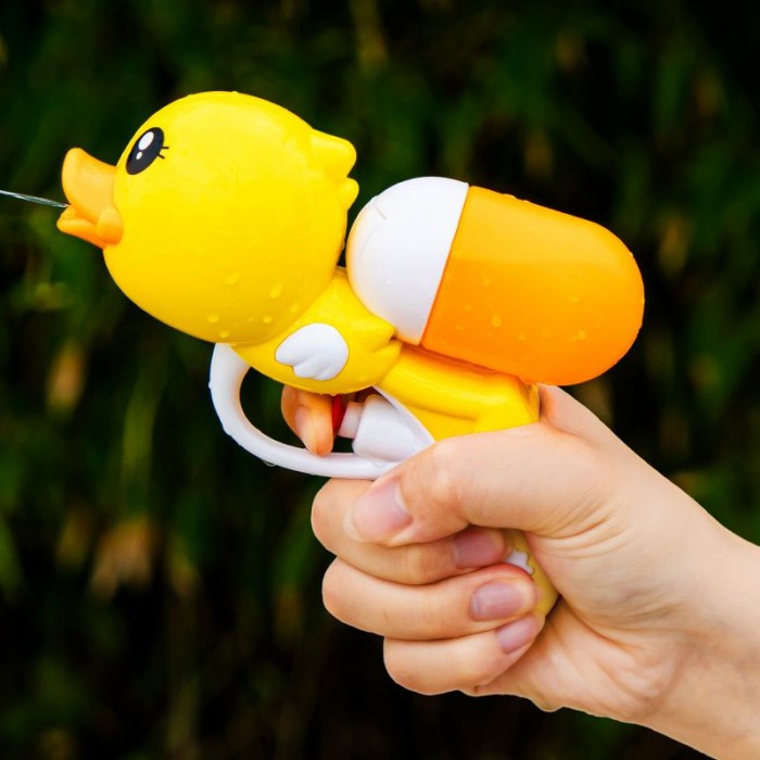 TokoPapin Mainan Mandi Pistol Air Anak Bayi Bebek Tembakan Water Gun Duck Toys Mainan Anak Mandi Tembak tembakan Bebek mainan tembak