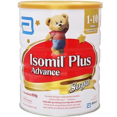 Dijual Abbott Isomil Plus Advance Soya (1-10 Tahun) - 850Gr Terlaris