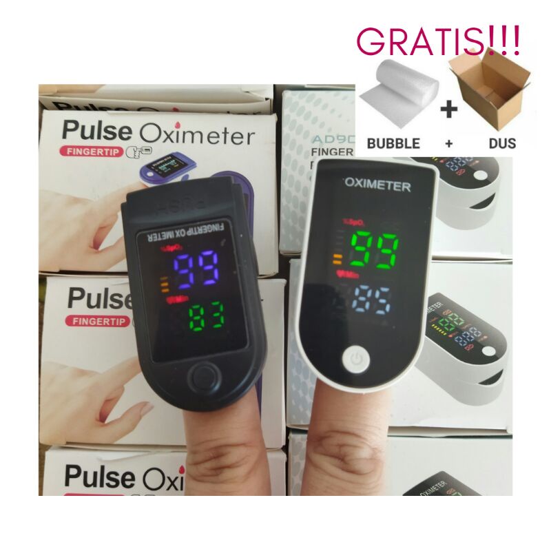 Oxymeter Pulse oximeter finger trip - alat ukur kadar oksigen