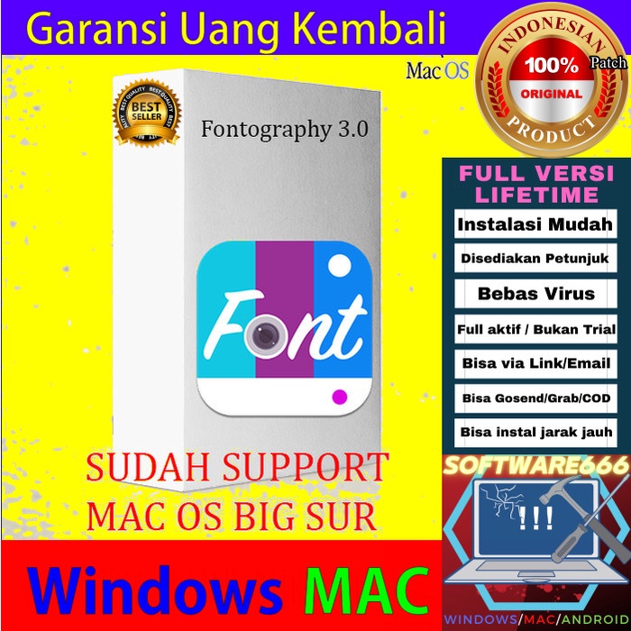Software Perpaduan Fotografi dan Font: Fontography 3.0 [Mac]