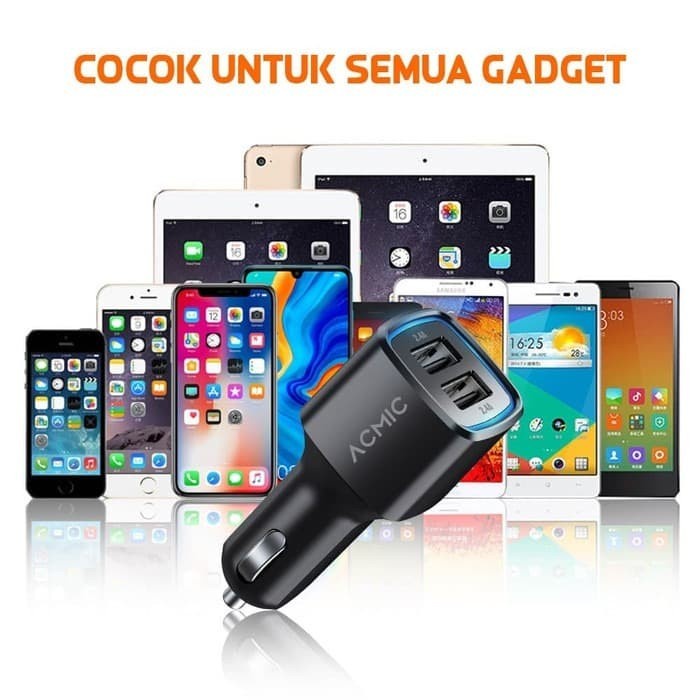 Car Charger Acmic CC02 Pro Dual USB