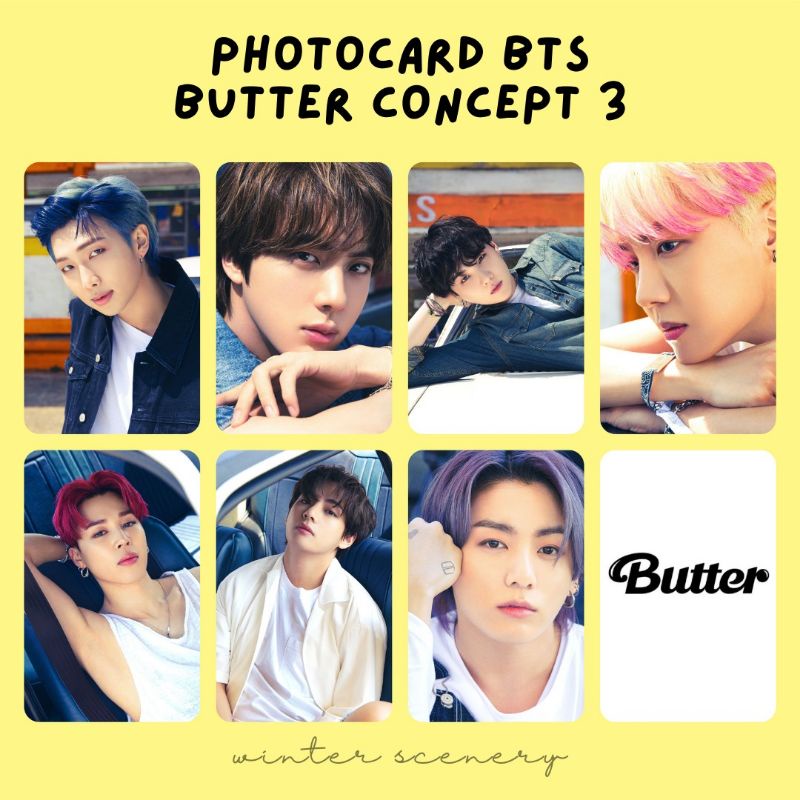 Photocard BTS - Butter Concept 3
