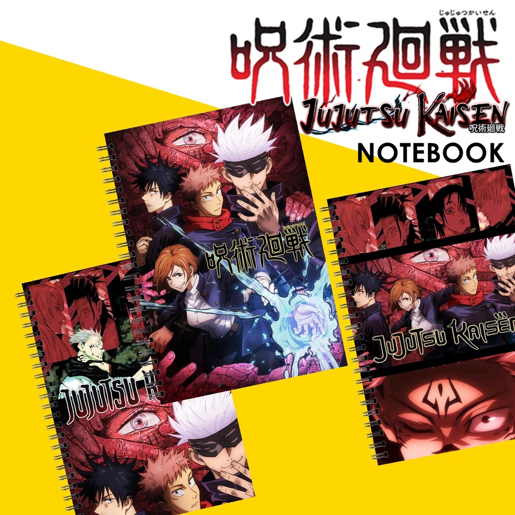 

Notebook Anime Jujutsu Kaisen Spiral Notebook