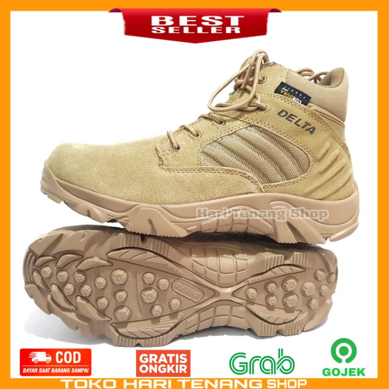 SEPATU BOOTS DELTA 6INC/SEPATU DELTA/DELTA CORDURA/SEPATU IMPORT/SEPATU PRIA DAN WANITA