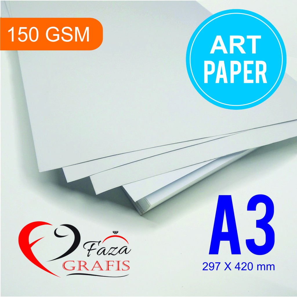 Jual Artpaper 150 Gsm A3 Shopee Indonesia