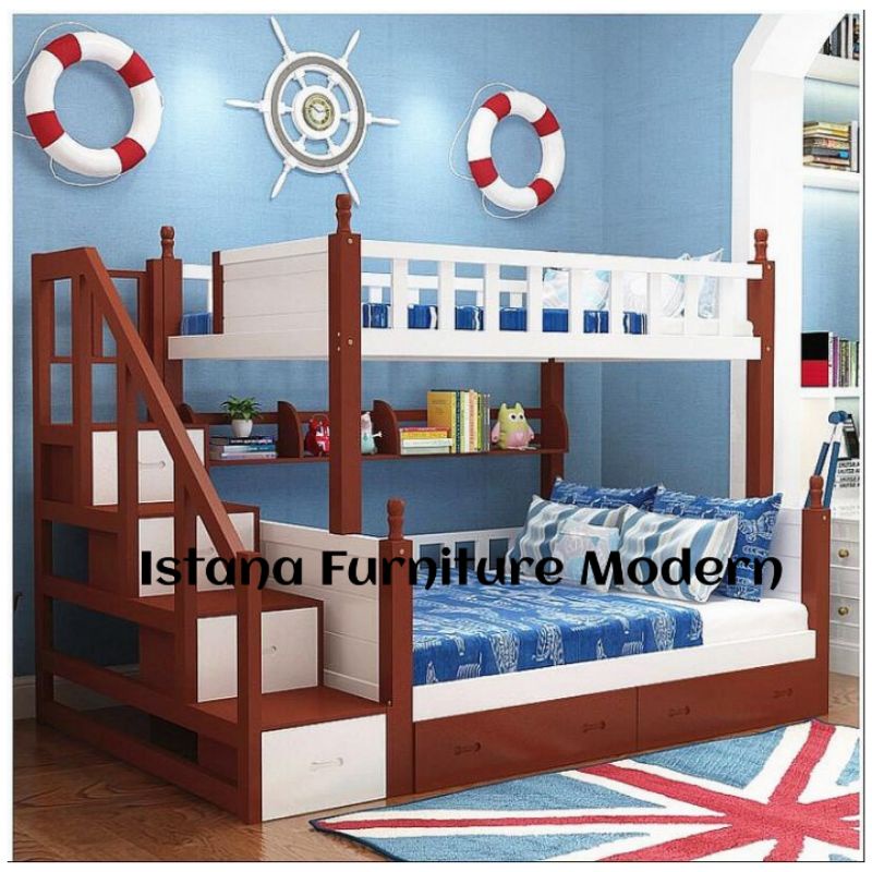 Tempat tidur tingkat - Dipan tingkat anak - Ranjang tingkat anak