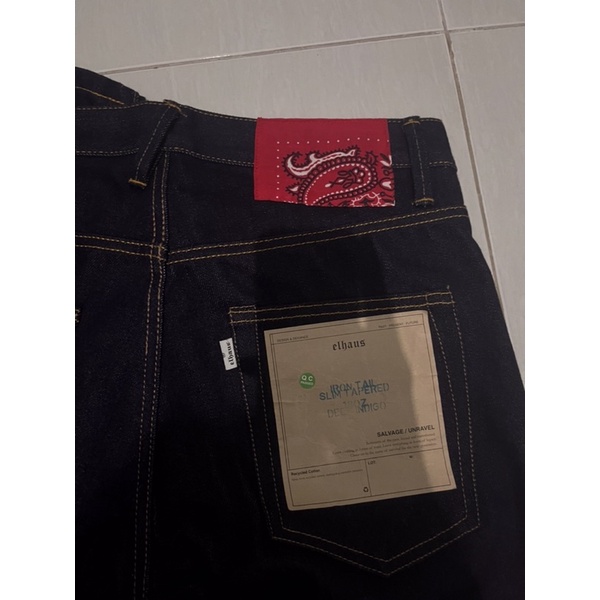 ELHAUS IRON TAIL SALVAGE / UNRAVEL 18 Oz Size 32