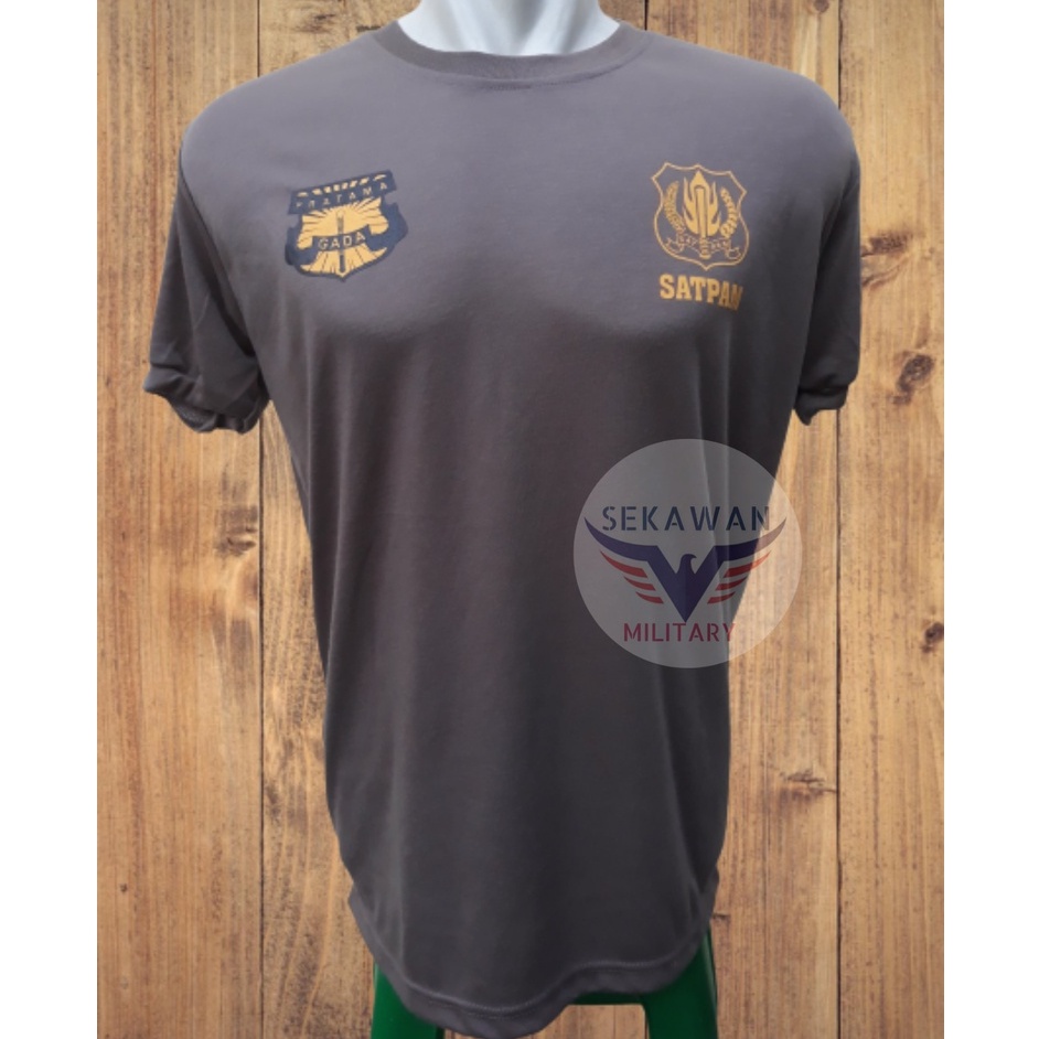 Kaos Satpam Coklat Terbaru Kaos Security Gada Pratama