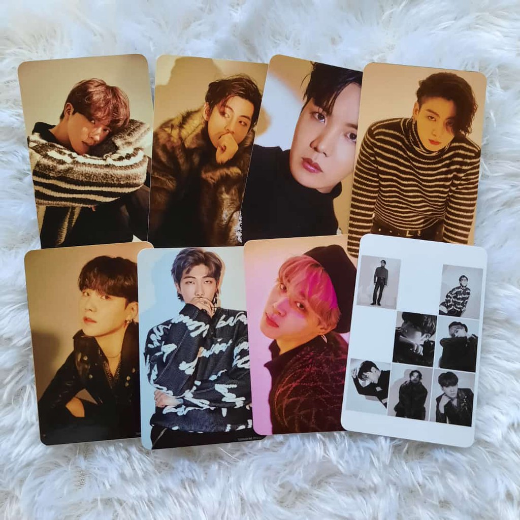 BTS WEVERSE MAGAZINE PHOTOCARD