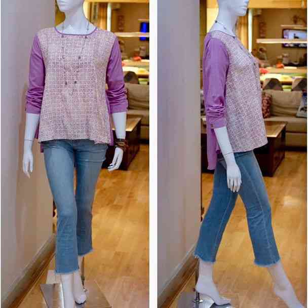 Samara Ungu Motif Kawung