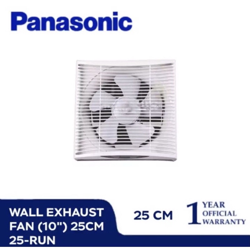 PANASONIC EXHAUST FAN KIPAS ANGIN HEKSOS DINDING 10” FV-25RUN5 FV25RUN5 ASLI