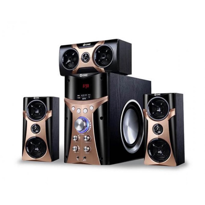 Speaker Aktif Bluetooth GMC 887D Multimedia Subwoofer Bass 8 Inch Original BERGARANSI RESMI 1 TAHUN MANTAP