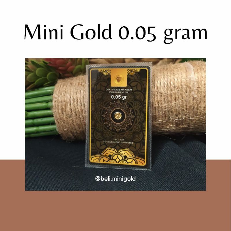 Mini Gold 0,05 gram