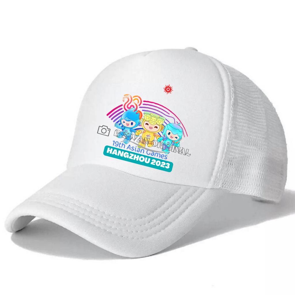 Topi Jaring Jala Hat Trucker Asean Games ke 19 Hangzhou Cina 2023