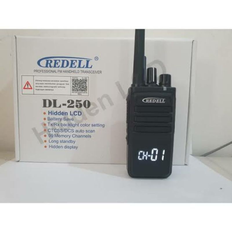 radio ht REdell Dl-250 garansi 1 tahun original