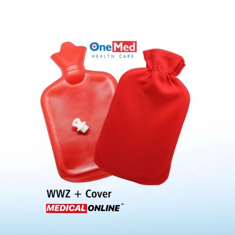 HOT WATER BAG COMPRESS COVER WWZ ONEMED / ALAT KOMPRES AIR PANAS MEDICAL ONLINE MEDICALONLINE