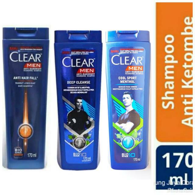 Clear Men Shampo 170ml