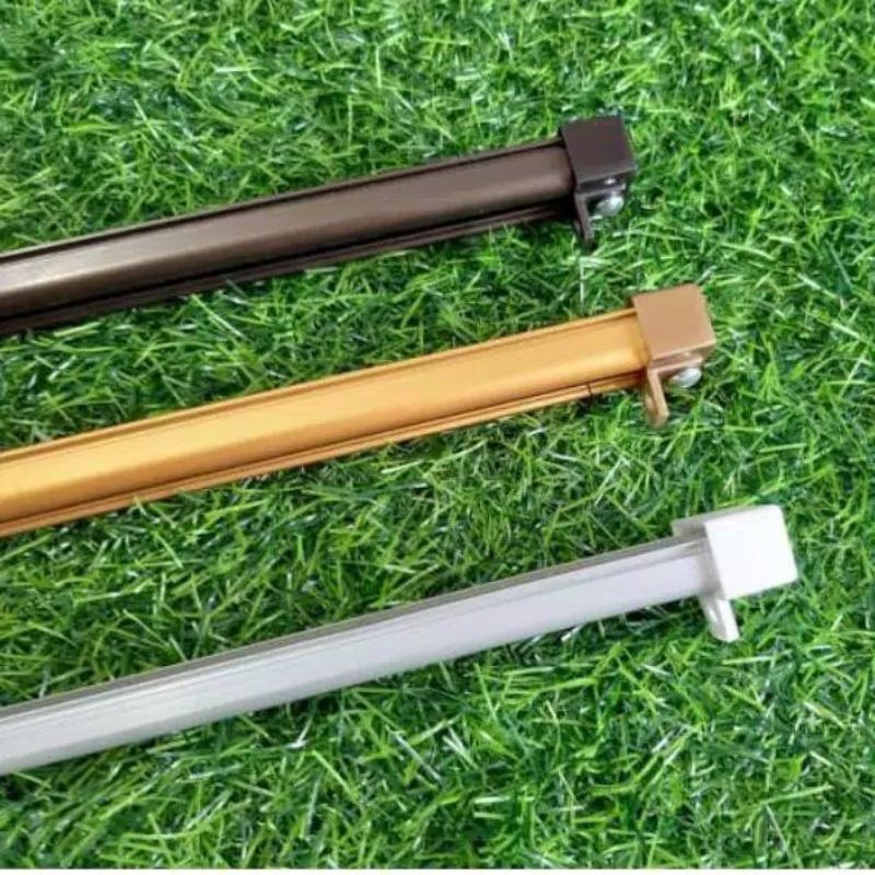 Batang Balok Gorden Fullset / Batang Gorden / Batang Gorden Plisket / Batang Alumunium