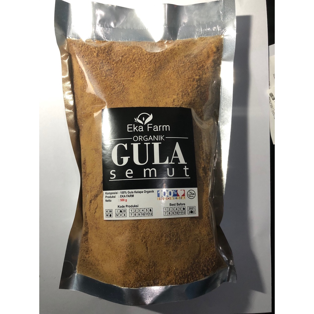 

Gula Semut Organik EKA FARM Kemasan 500 gram