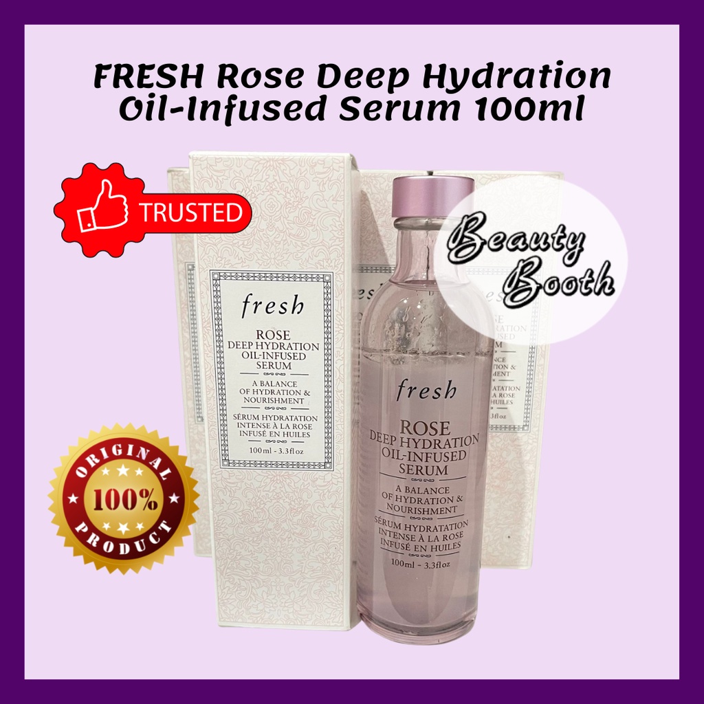 FRESH Rose Deep Hydration Oil-Infused Serum 100ml