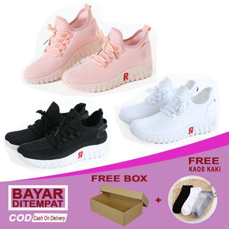 [ESSE] Yuri Sepatu Sneakers Wanita Sport Shoes W11