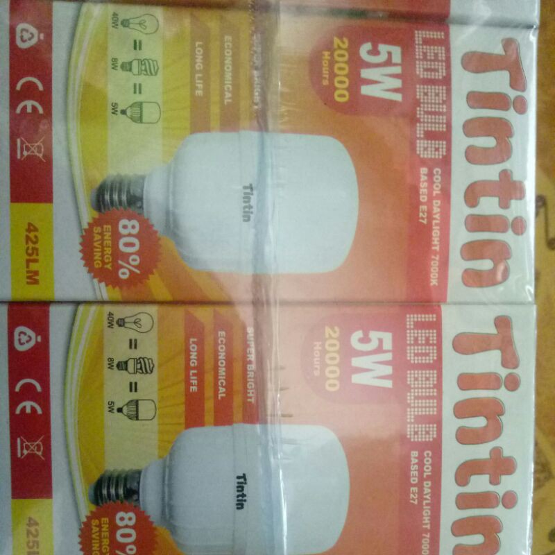 Lampu LED Tintin 5 Watt