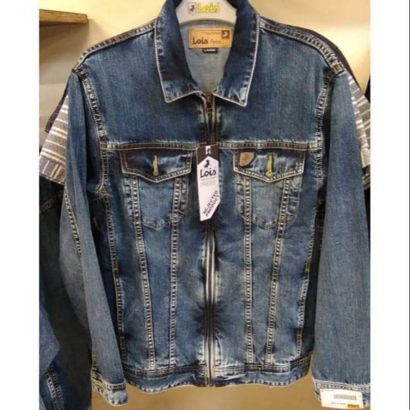 COD jaket jeans lois original pria mjf