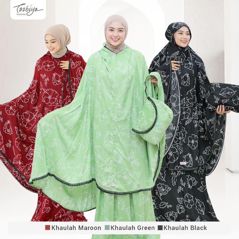 MUKENA TAZBIYA ALLOVER 2IN1 KHAULAH SERIES ALLSIZE