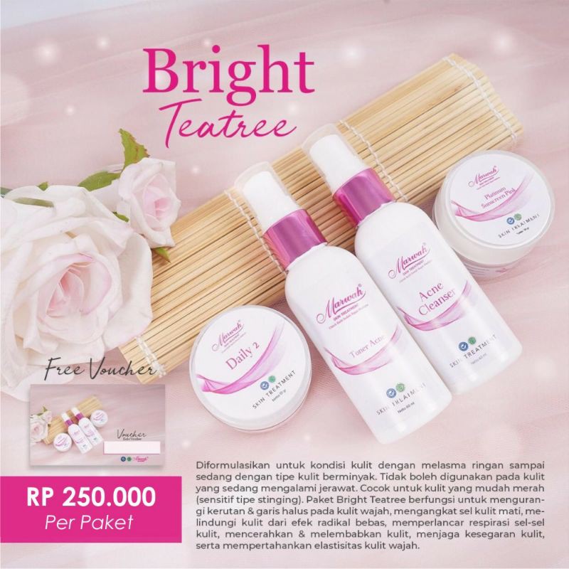 Marwah Skincare / bright tea tree / skincare