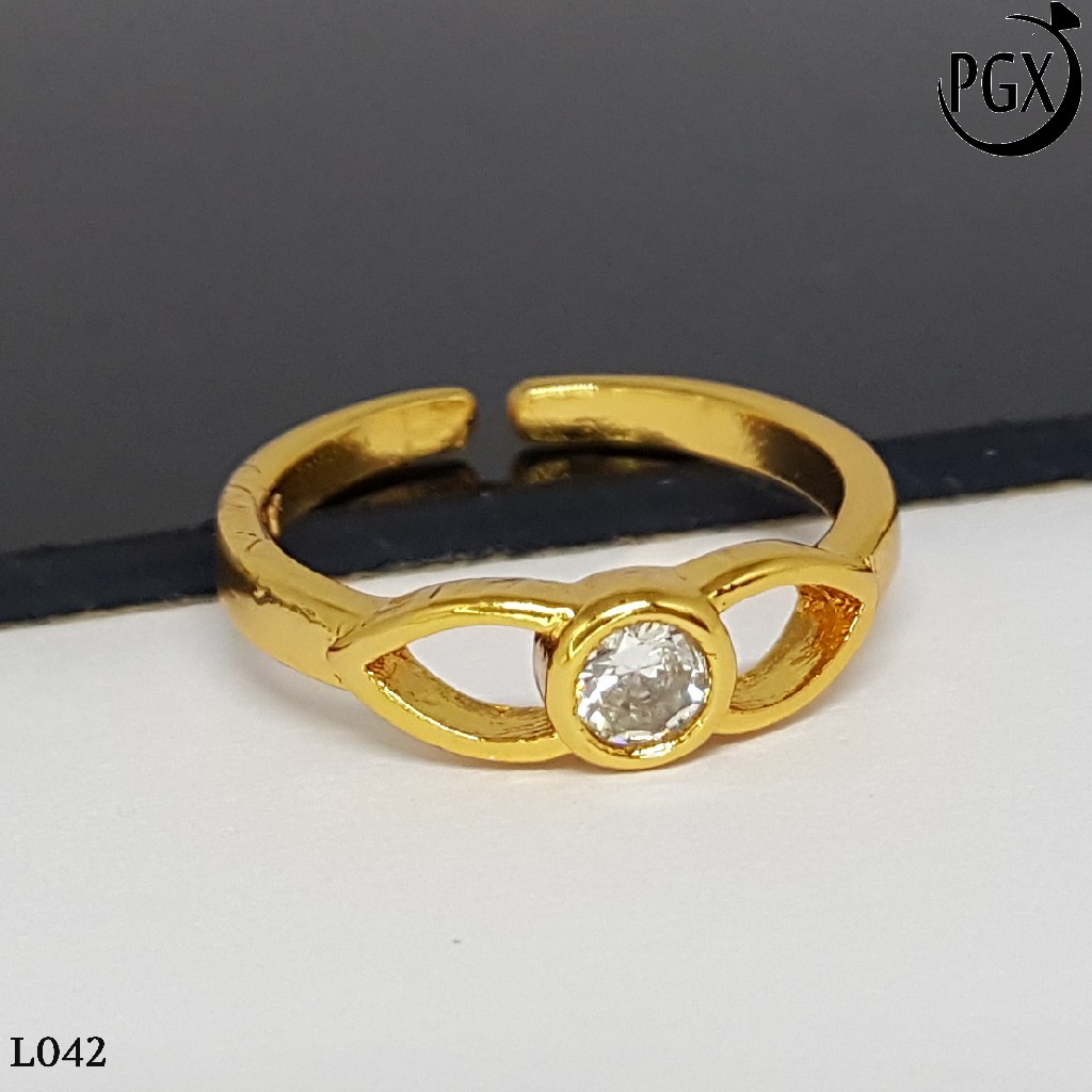 PGX Cincin Anak Xuping Aksesoris Perhiasan Lapis Emas Premium - L042