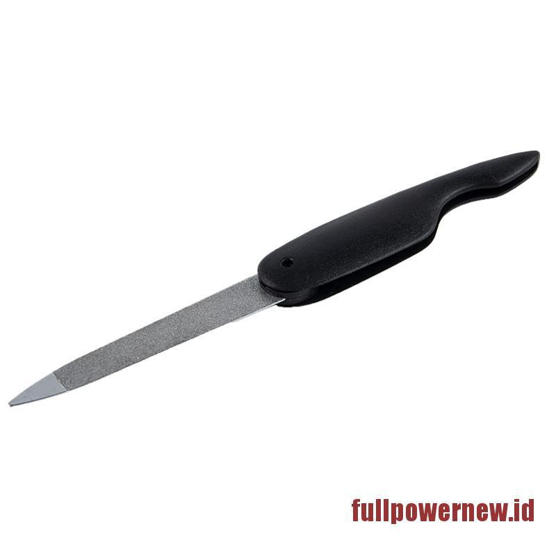 【COD】7.5cm Metal Stainless Steel Folding Nail File Exfoliating Tool Nail Tool