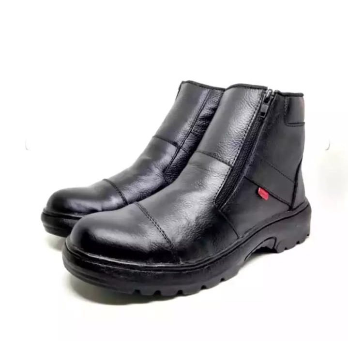 sepatu Safety kulit model reselting