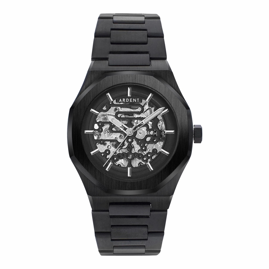 ARDENT Raven Black Series Jam Tangan Pria 41 mm