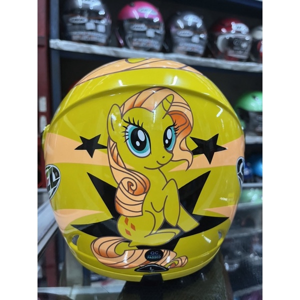 Helm Anak Shel Unicorn Original